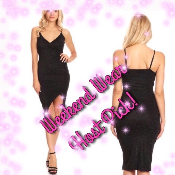 Bear Dance Dresses & Skirts - 🎉 Host Pick 🎉 Asymmetrical Little Black DRESS